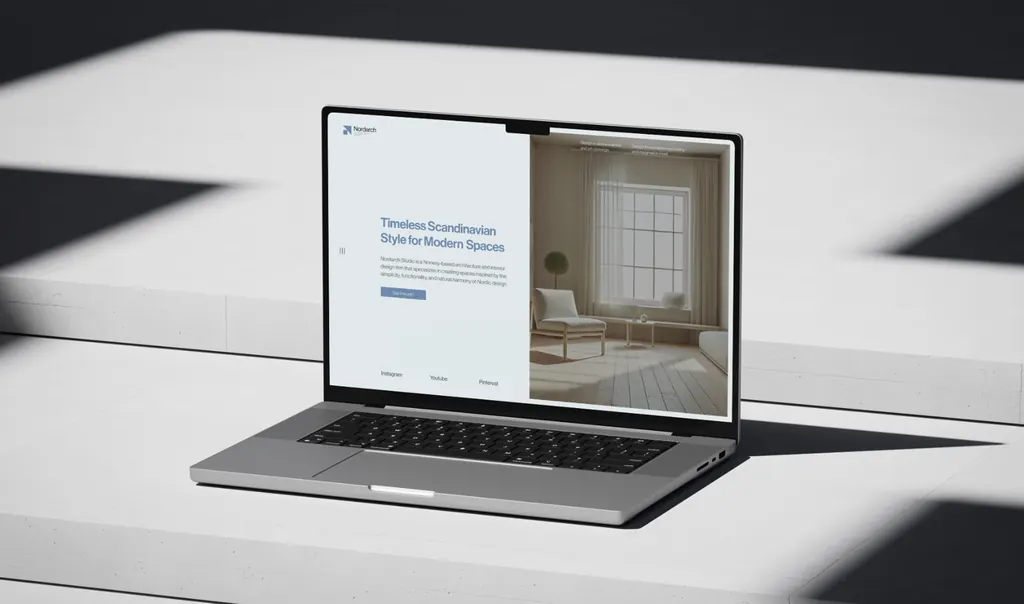 Nordarch Studio art direction โ website and digital presence architecture firm branding